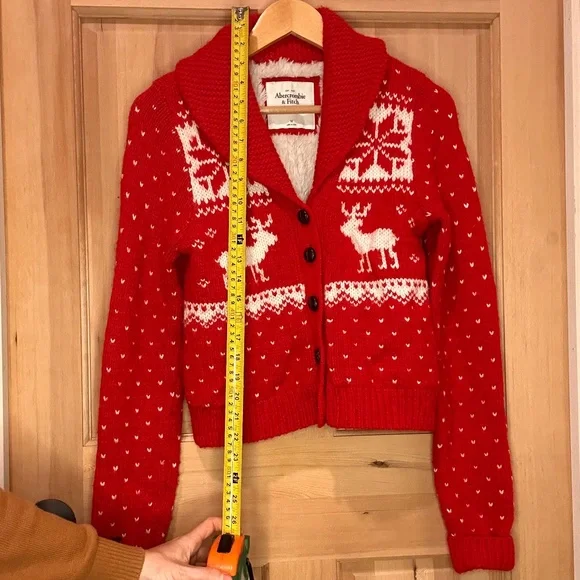 Abercrombie & Fitch Holiday Cardigan - Picture 3 of 7